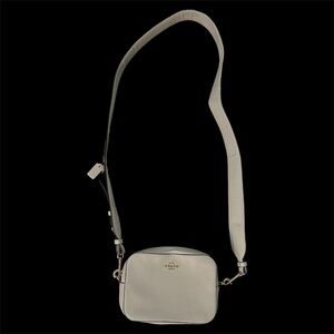 white Coach purse
